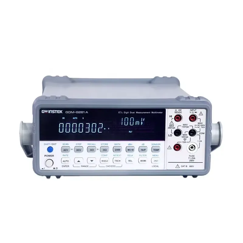 Benchtop Digital Multimeter 6 1/2 Digit - 듀얼 디스플레이 고정밀 1,200,000 카운트 6