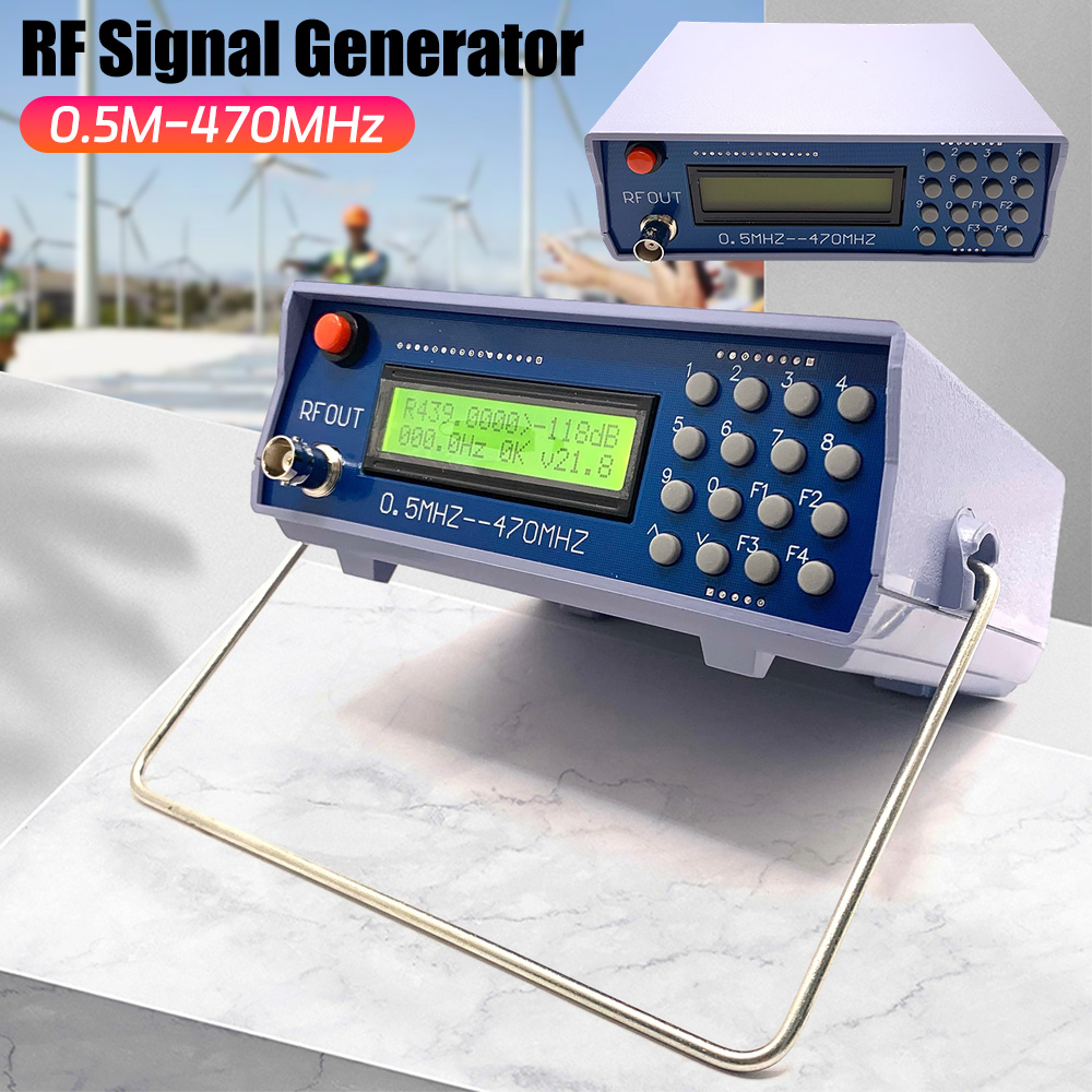 Rf Signal Generator 0.5Mhz To 470Mhz - RF 신호 발생기 0.5MHZ‑470MHZ 오디오 변조