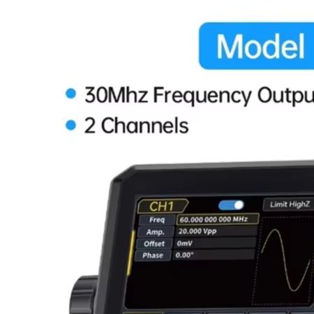 Dual Channel Arbitrary Waveform Function Generator 60Mhz - TSG6020 60MHz 듀얼 채널 함수 발생기