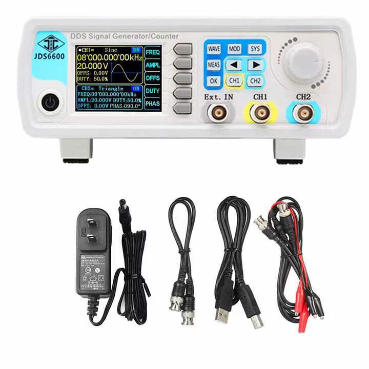 JDS6600 15/30/40/50/60MHz DDS  - Dual Channel Arbitrary Waveform Function Generator 60Mhz 리뷰 및 가격