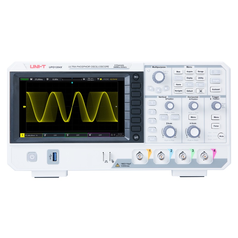 UNI-T UPO1104X 100MHz 디지털 오실로스 - Digital Storage Oscilloscope 4 Channel 100Mhz 리뷰 및 가격