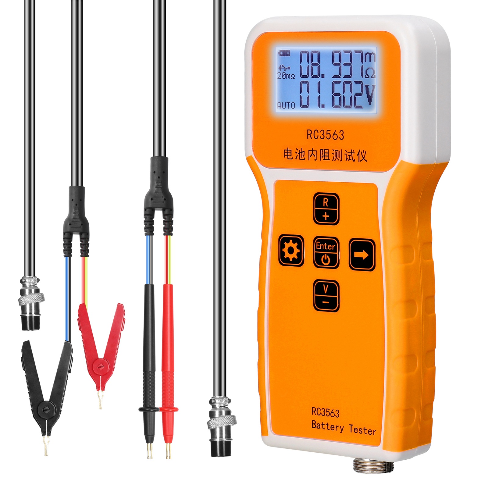 200Ohm 100V 휴대용 배터리 내부 저항 전압 테 - Battery Internal Resistance Tester Four Wire 리뷰 및 가격