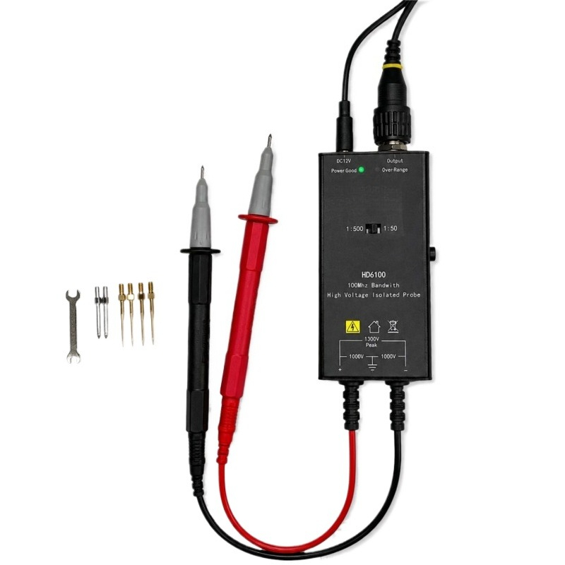 액티브 프로브, 고전압 절연 차동 프로브, 100MHz - High Voltage Differential Probe 100Mhz 1300V 리뷰 및 가격