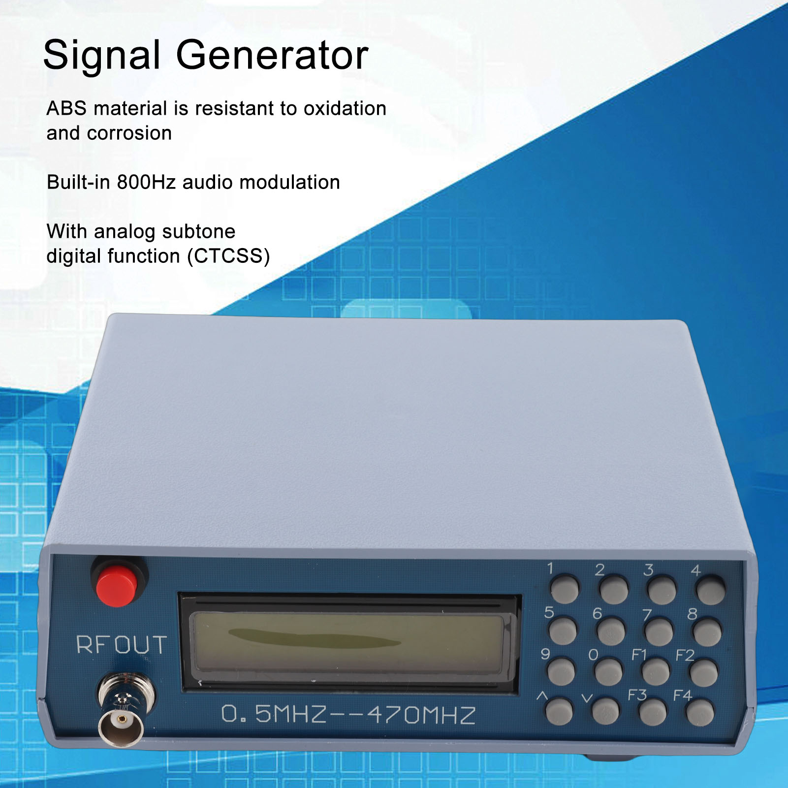 RF 신호 발생기 오디오 변조 신호 소스 컨디셔닝 라디 - Rf Signal Generator 0.5Mhz To 470Mhz 리뷰 및 가격