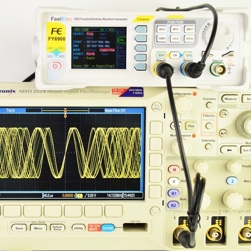 Feelelec FY6900 0-60MHz 디지털 신호 - Dual Channel Arbitrary Waveform Function Generator 60Mhz 리뷰 및 가격
