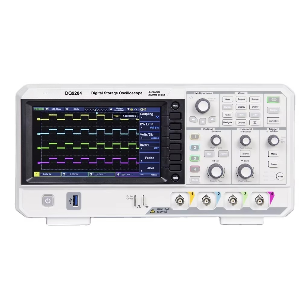 DQ9104 DQ9204 디지털 스토리지 오실로스코프  - Digital Storage Oscilloscope 4 Channel 100Mhz 리뷰 및 가격
