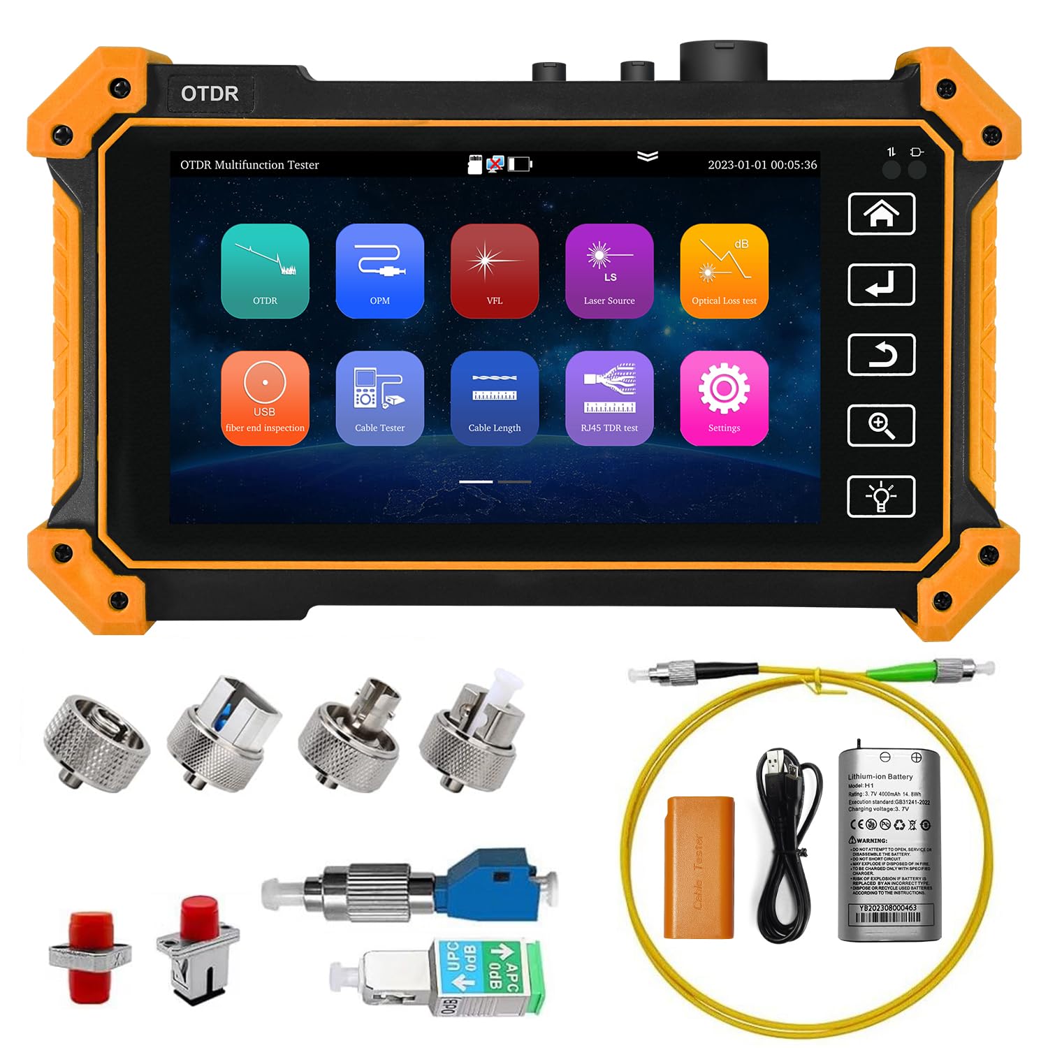 5.5인치 OTDR 광섬유 테스터 광시간 영역 반사계  - Optical Time Domain Reflectometer Otdr 1310 1550Nm 리뷰 및 가격