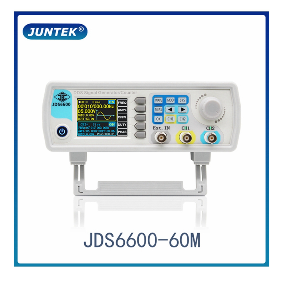 JDS6600 60MHz DDS 기능 신호 발생기 CN - Dual Channel Arbitrary Waveform Function Generator 60Mhz 리뷰 및 가격