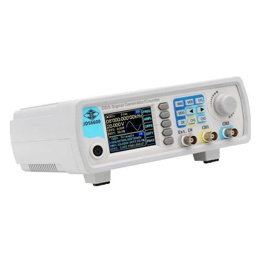 JDS6600 60MHz DDS 기능 신호 발생기 CN - Dual Channel Arbitrary Waveform Function Generator 60Mhz 리뷰 및 가격