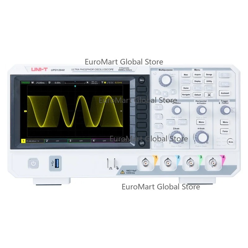 UPO1104X 100MHz 디지털 오실로스코프 4채널 - Digital Storage Oscilloscope 4 Channel 100Mhz 리뷰 및 가격